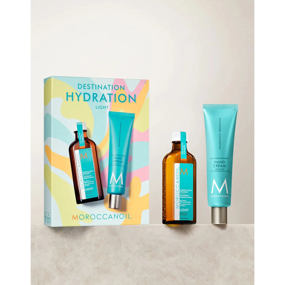 Destination Hydration — Haar- En Handverzorgingsset (Licht)
