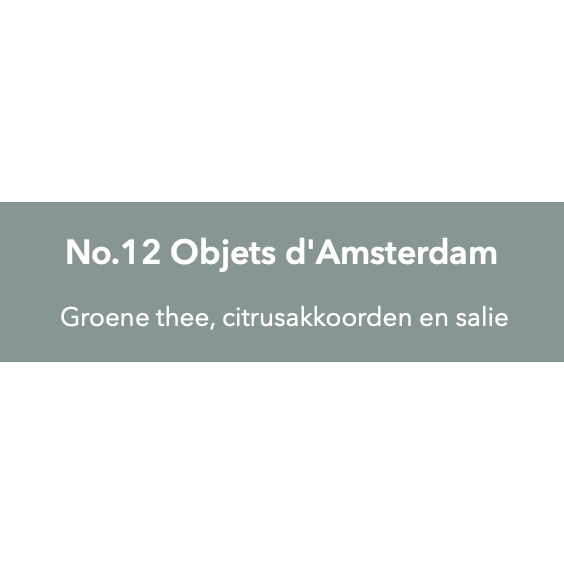 Geurstokjes No.12 Objets d'Amsterdam