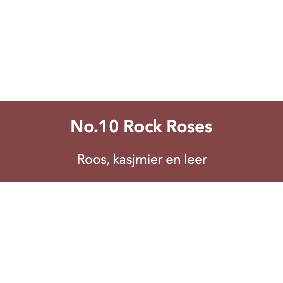 Geurstokjes No.10 Rock Roses