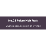 Geurstokjes No.03 Poivre Noir Frais