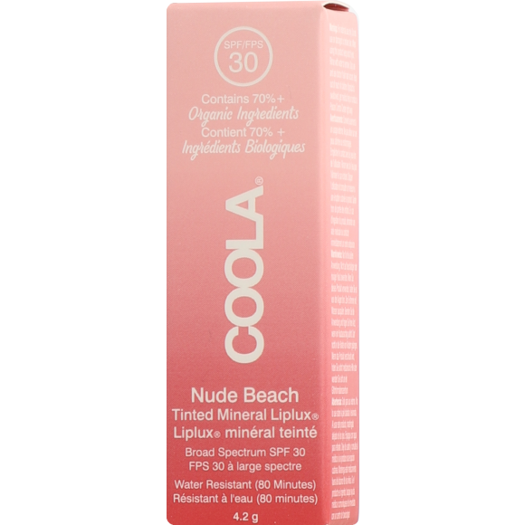 Tinted Mineral Liplux SPF 30 Nude Beach