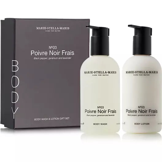 Body Gift set 2x300 ml No.03 Poivre Noir Frais