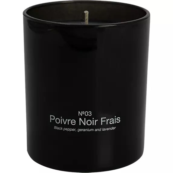 Geurkaars 220 gr No.03 Poivre Noir Frais
