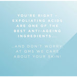 QMS Gentle Exfoliant Daily Lotion all skintypes 30ml